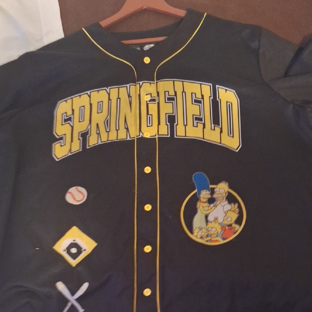 Springfield Black and Yellow Men's Jersey. See Viedo